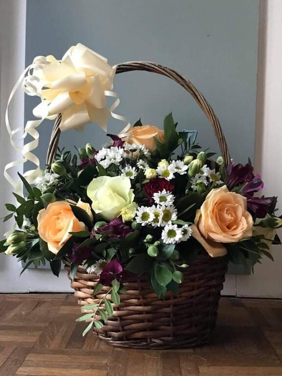 Florist Choice  Rose Basket : From £35.00