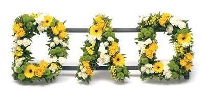 Florist Choice
Loose Flower Named Tribute : From £50.00 per letter