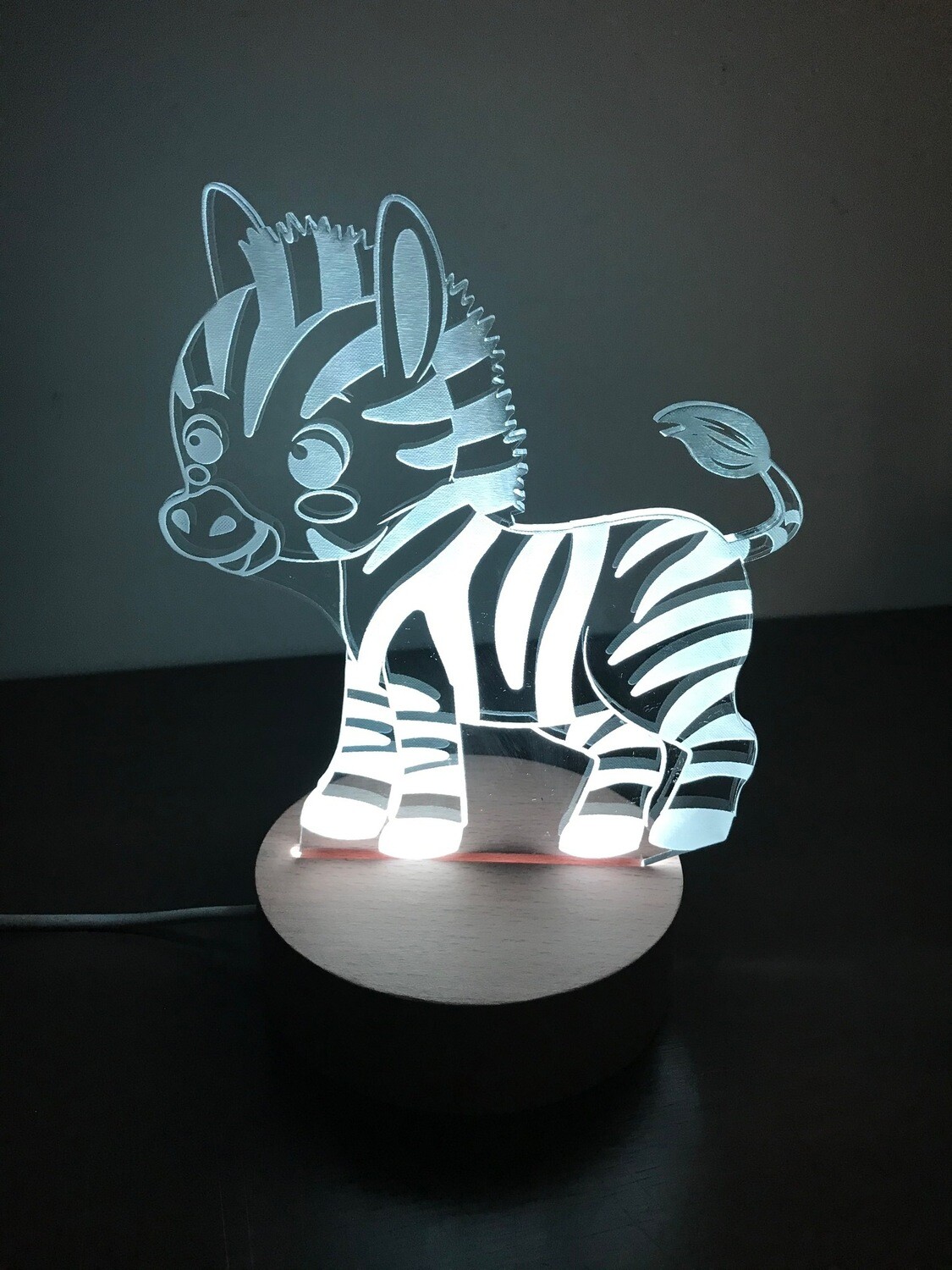 LED Zebra Lamp