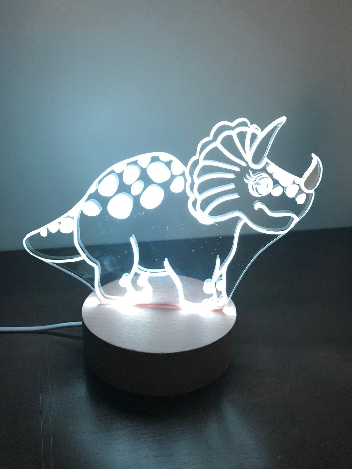 LED Dino Lamp