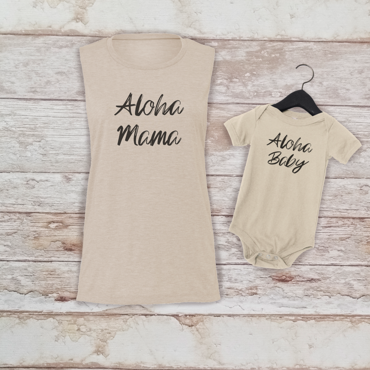 Script Aloha Mama aloha baby set