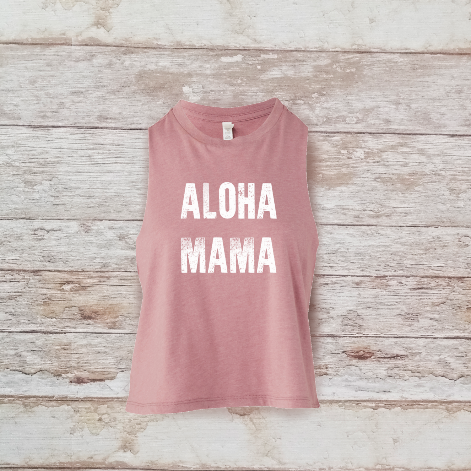 Aloha Mama bold Crop top