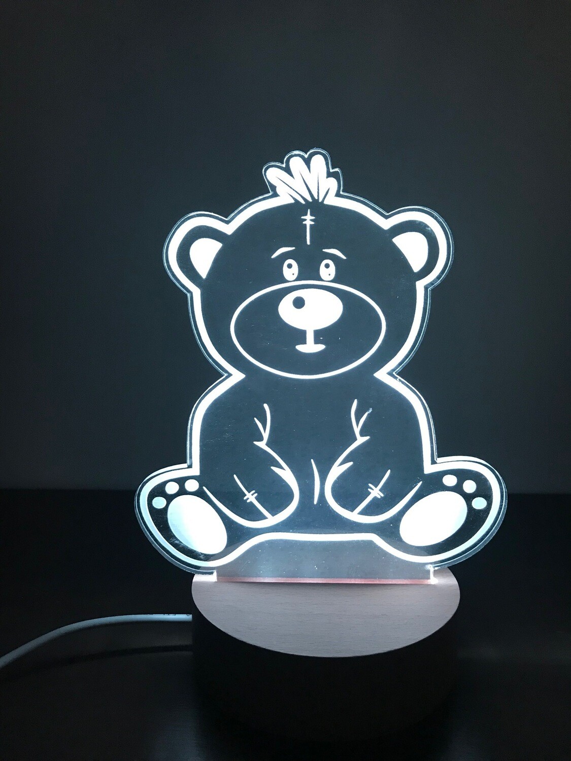 LED Teddy Bear Lamp