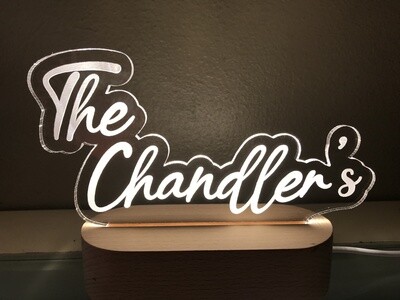 Personalized LED Name Lamp