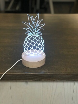 Personalized LED Pineapple Lamp