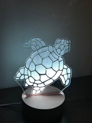 Personalized LED Sea Turtle Lamp