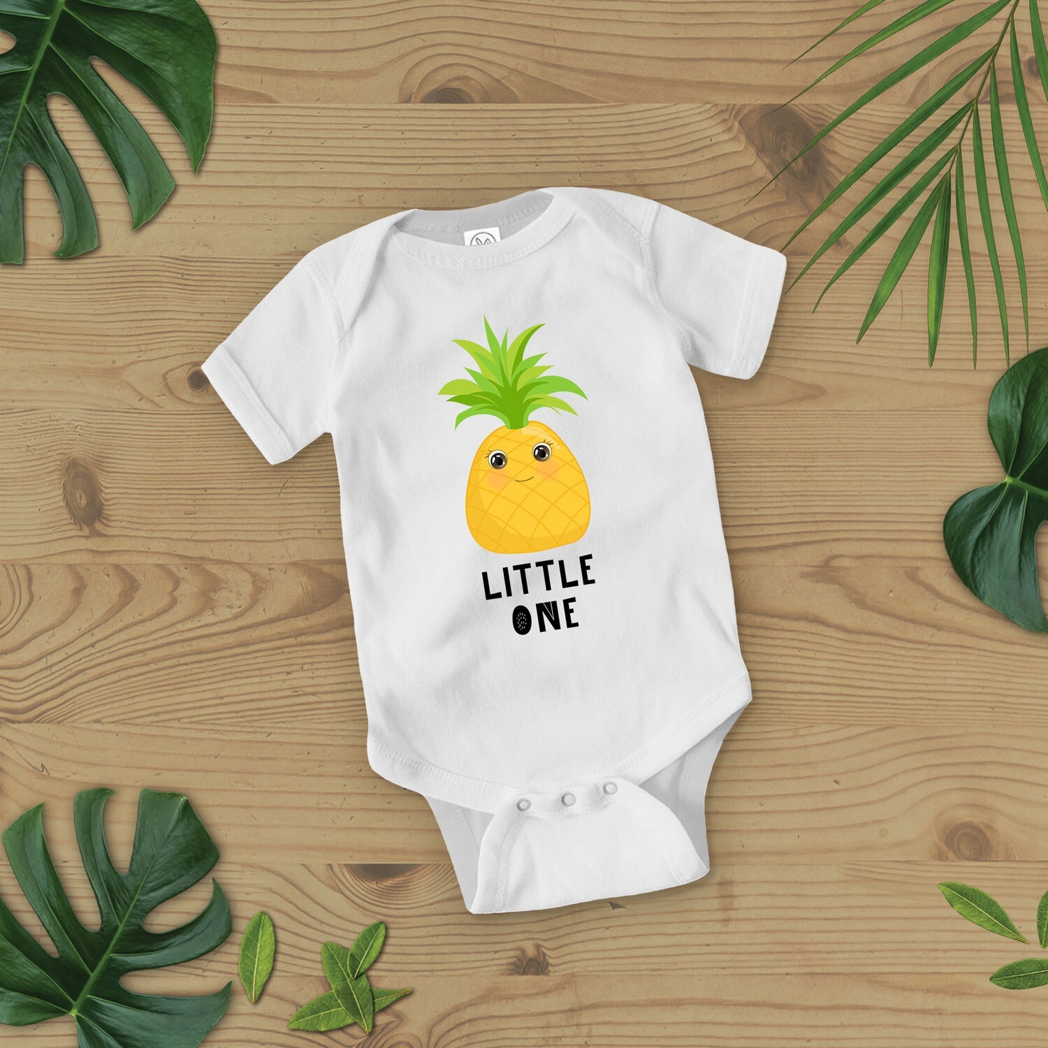 Little One Pineapple Onesie