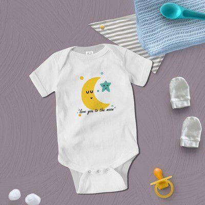 Love You To The Moon Onesie