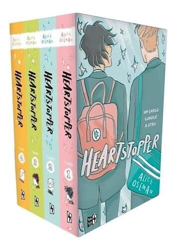 Paquete Heartstopper volumen 4 edición limitada