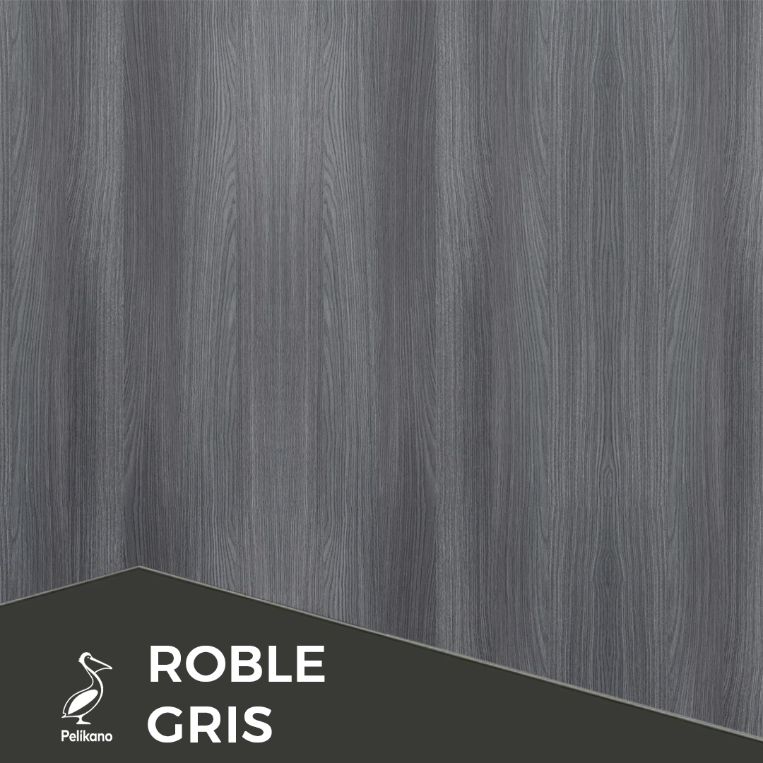 Tablero Pelikano MDP Roble Gris