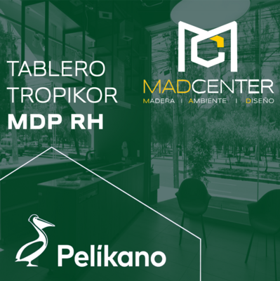 Tableros MDP Resistentes a Humedad Pelikano Tropikor