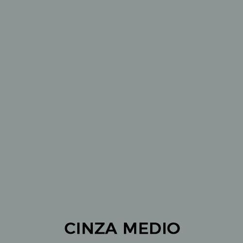 "Peg & Pinte Sintético" Cinza Medio