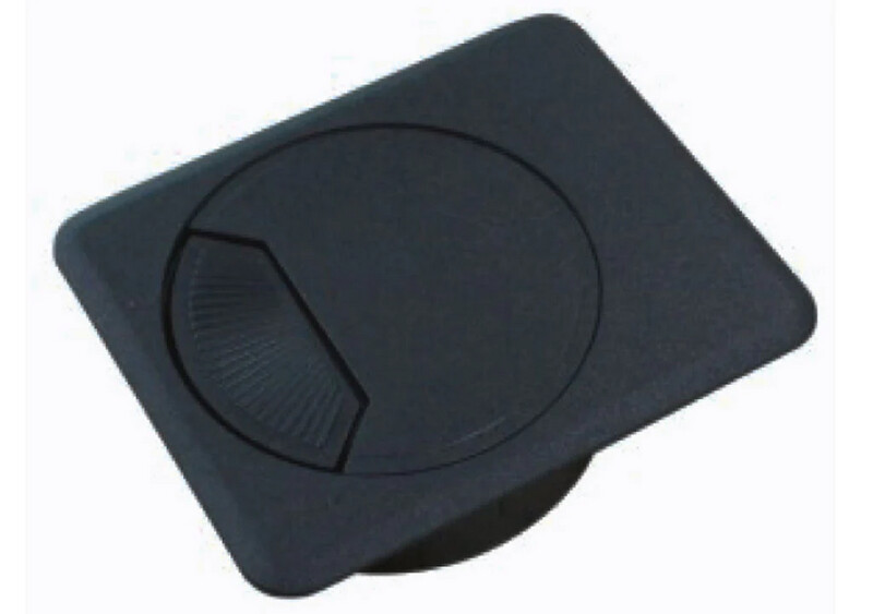 PASACABLE RECTANGULAR NEGRO