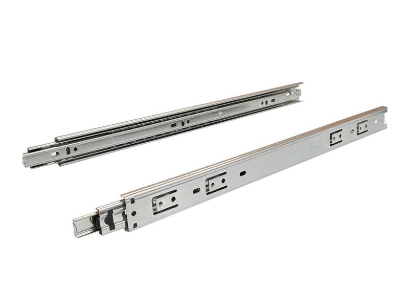 RIEL EXTENSIÓN TOTAL LIVIANO 220 ACERO GALVANIZADO-ZINC