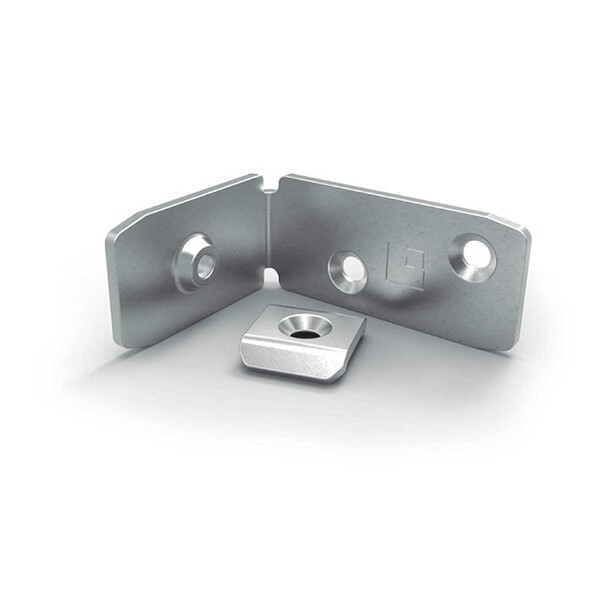 FIJACION METALICA CON TORNILLO