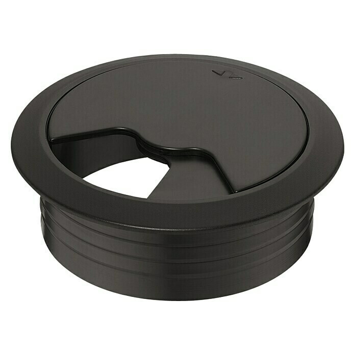 PASA CABLES 60*18MM NEGRO