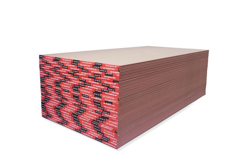 Placas de Drywall Resistente al Fuego RF Volcanita Placas de Drywall Resistente al Fuego RF Volcanita
