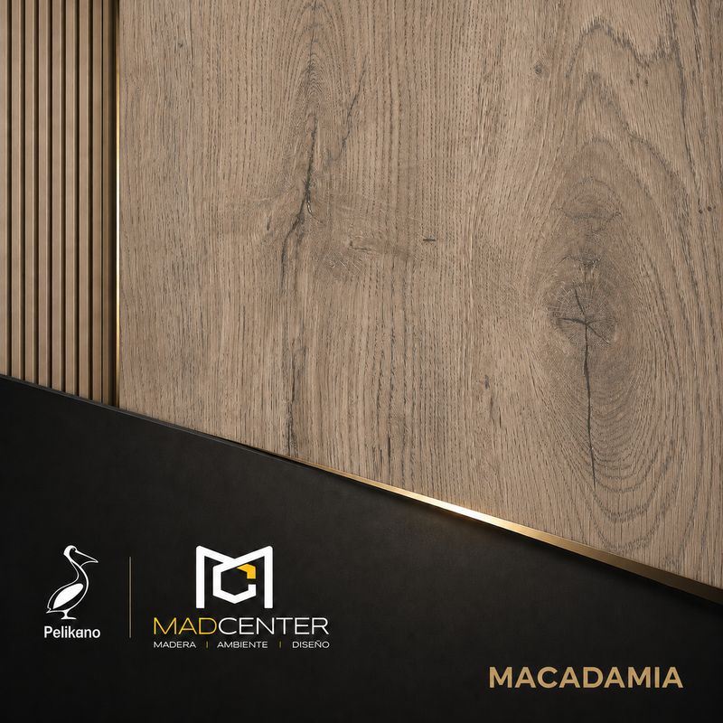 Tablero Pelikano MDP Macadamia Synchro