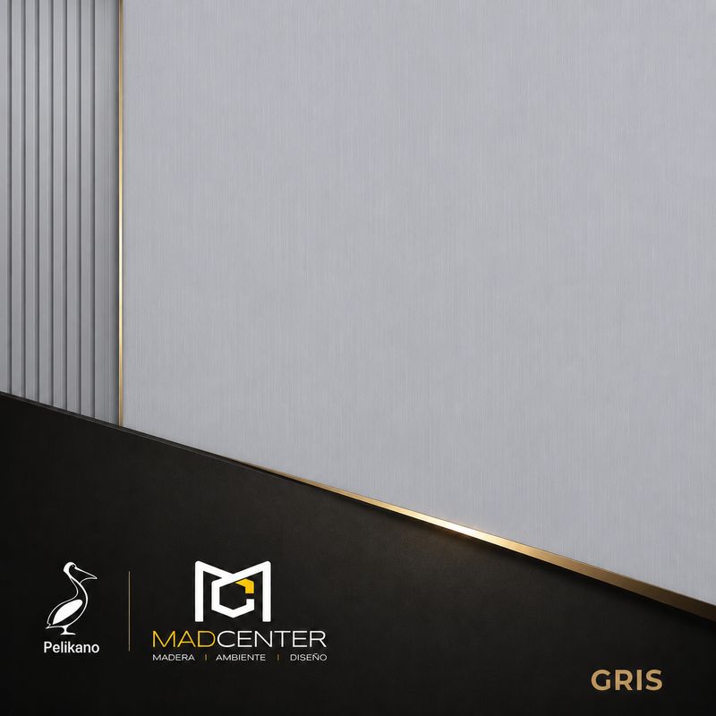 Tablero Pelikano MDP Gris