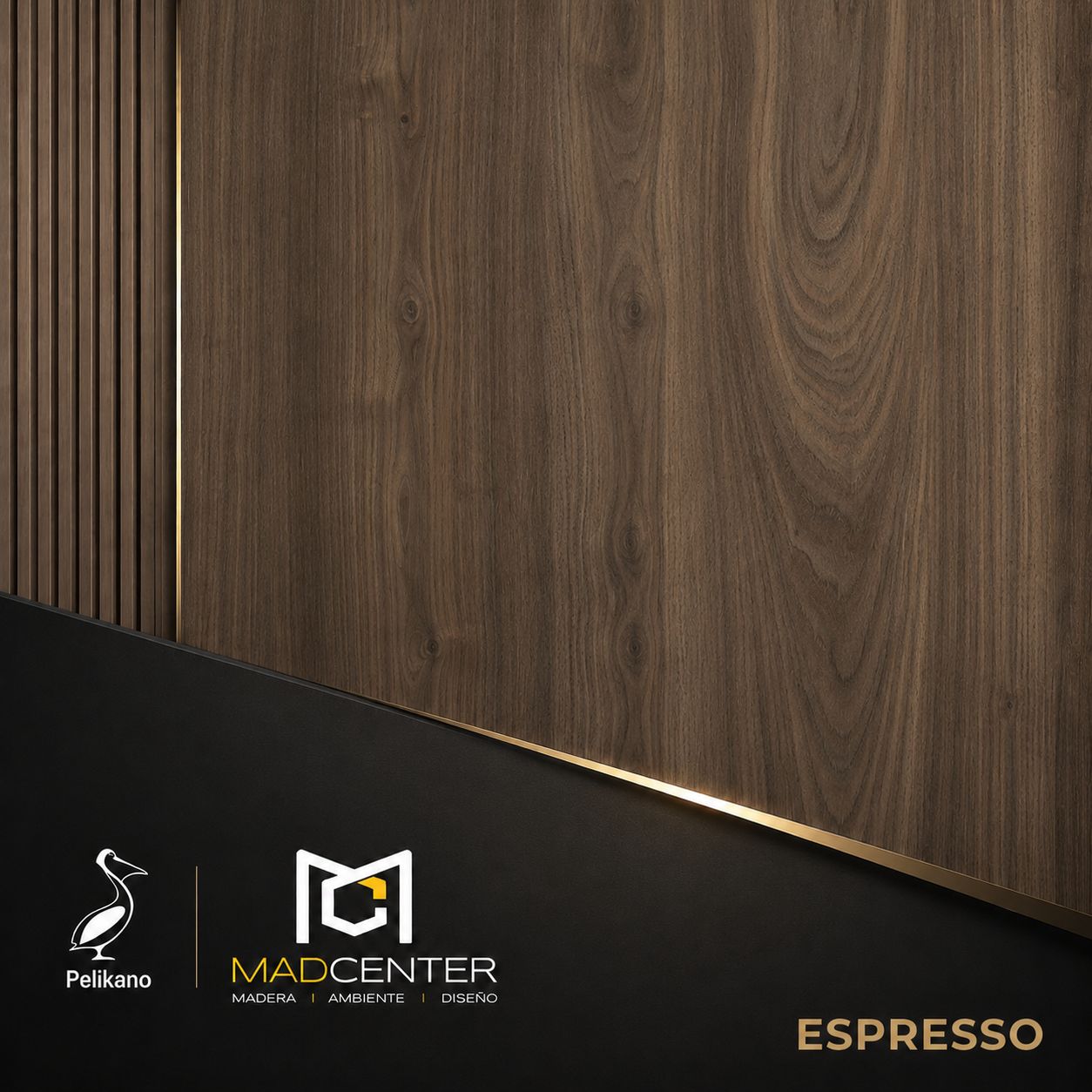 Tablero Pelikano MDP Espresso Tablero Pelikano MDP Espresso