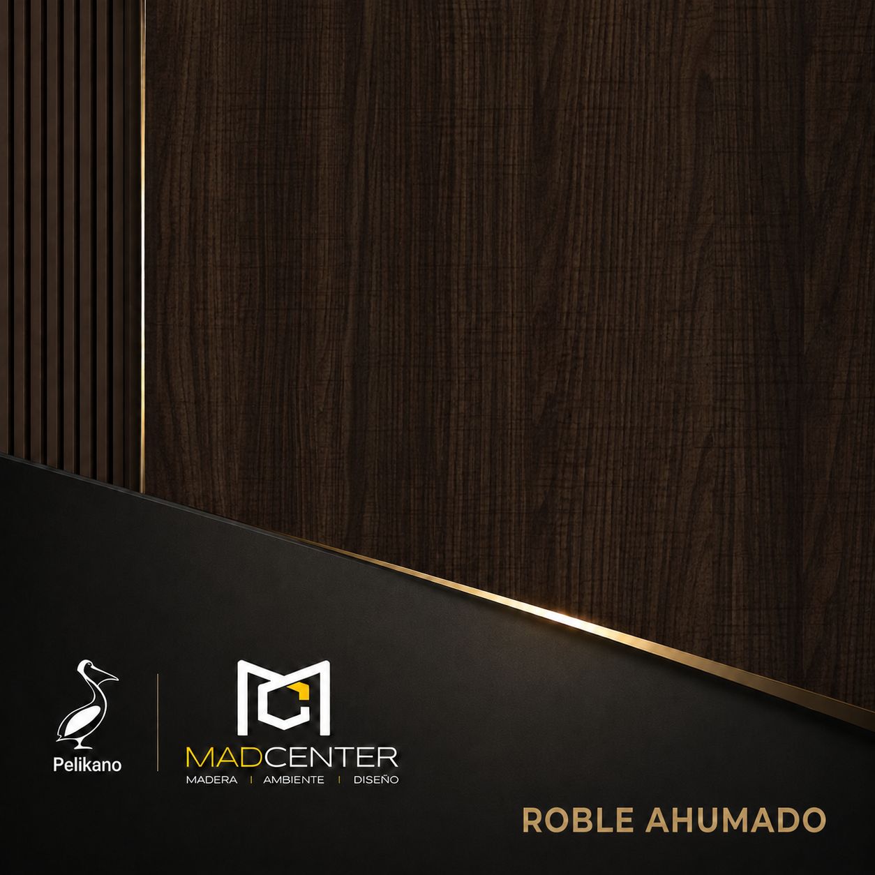 Tablero Pelikano MDP Roble Ahumado Tablero Pelikano MDP Roble Ahumado