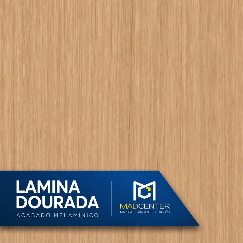 Tablero Brasileño MDP Lamina Dourada