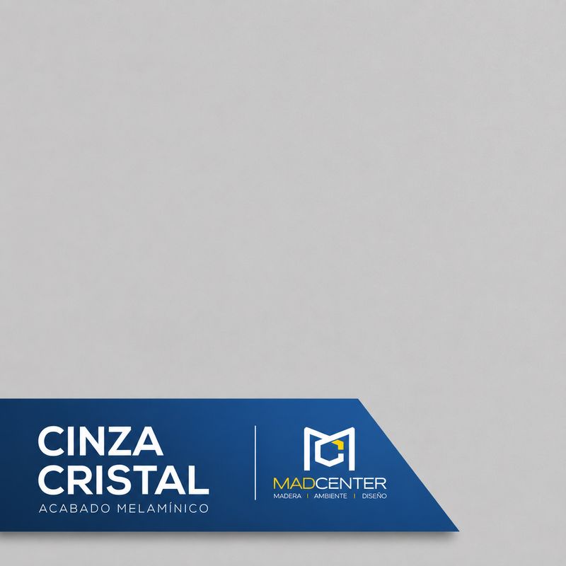 Tablero Brasileño MDP Cinza Cristal