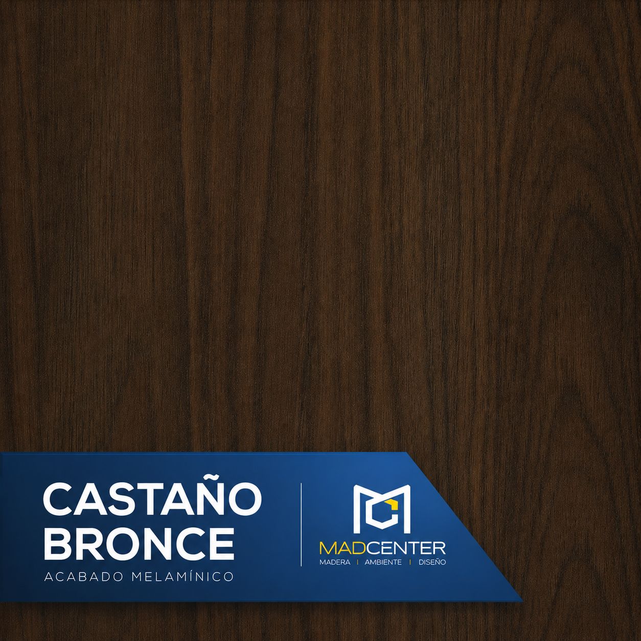 Tablero Brasileño MDP Castaño Bronce Tablero Brasileño MDP Castaño Bronce