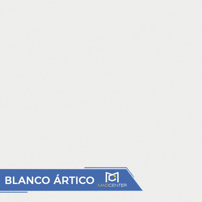 Tablero Brasileño MDP Blanco Ártico