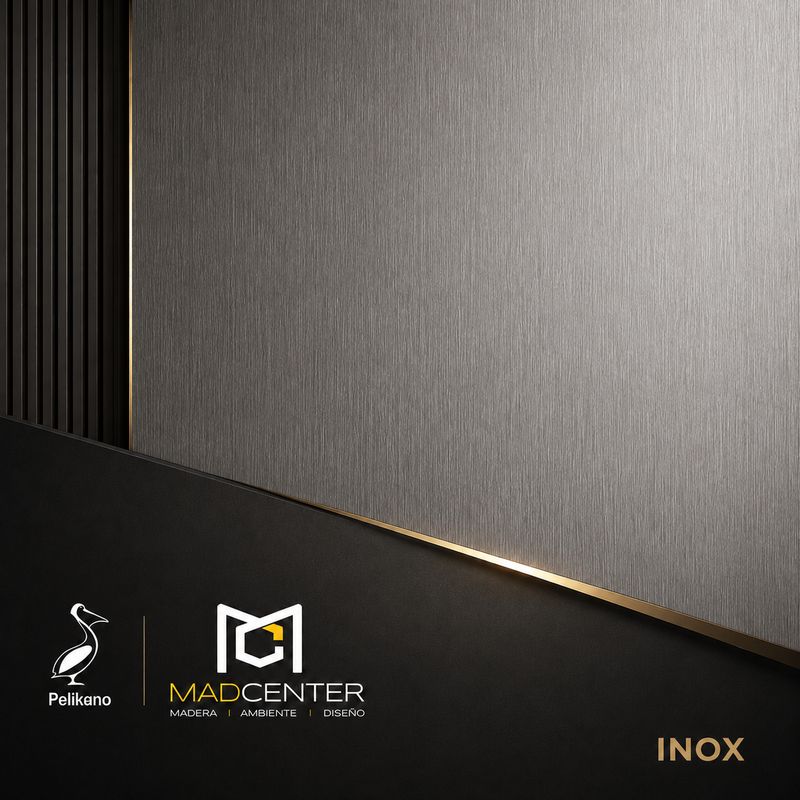 Tablero Pelikano MDP Metálico Inox