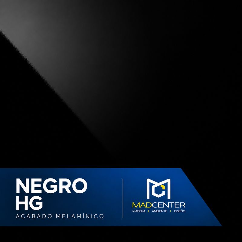 Tablero Brasileño MDP Negro HG