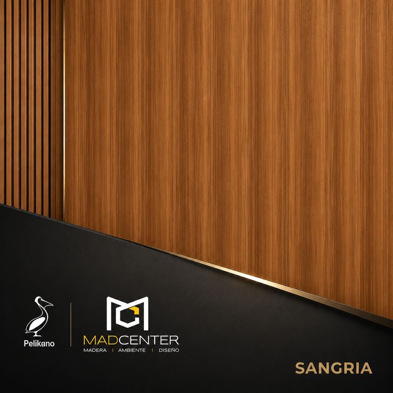Fondo 1 Cara Sangria 6mm