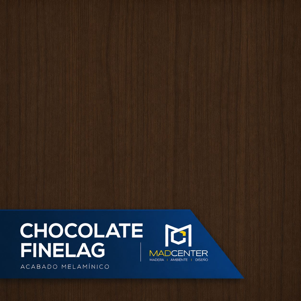 Chocolate Finelag 1 Cara 15mm