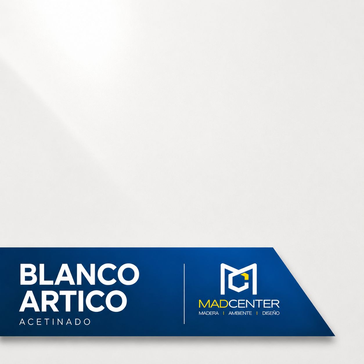 Blanco Ártico Acetinado 18mm