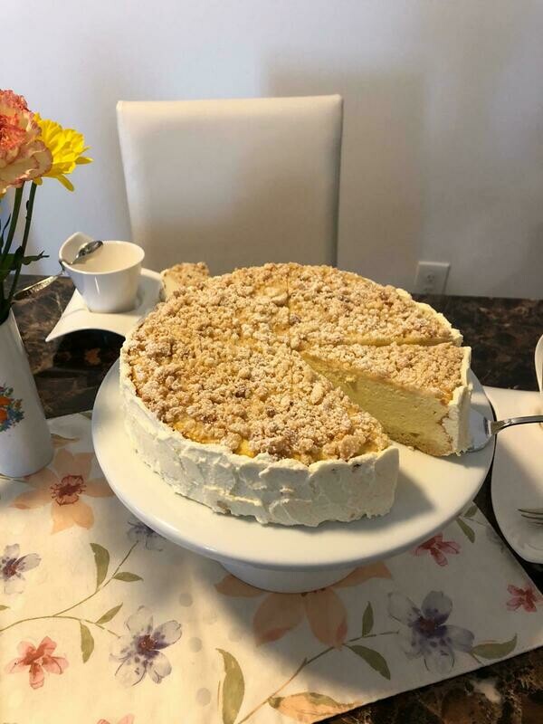 German Cheesecake/ Käsekuchen