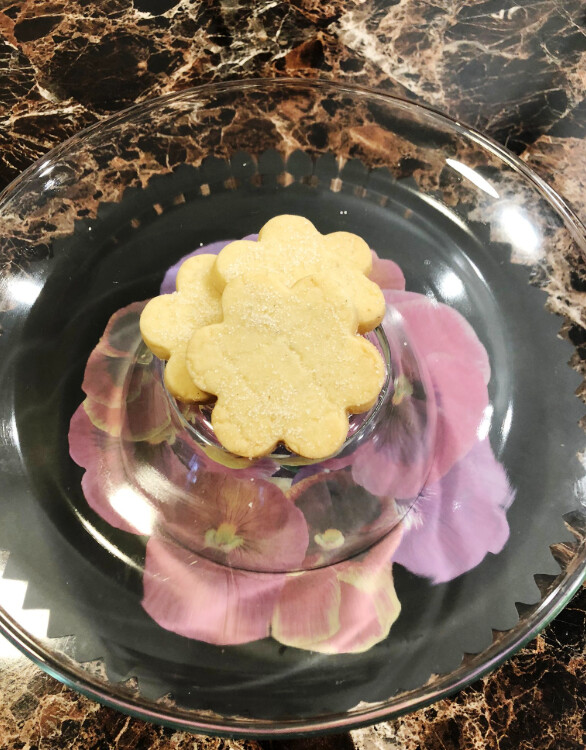 6 x  Lavender-Vanilla Shortbread (Scotland, Ireland)