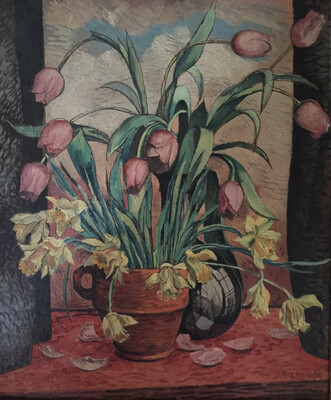 Herman Bieling - bloemstilleven - 1931