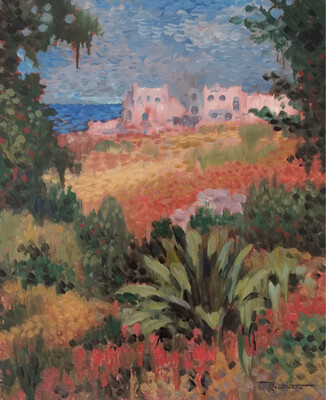 Maxime Roubinet (1926-2020) - Spaans landschap