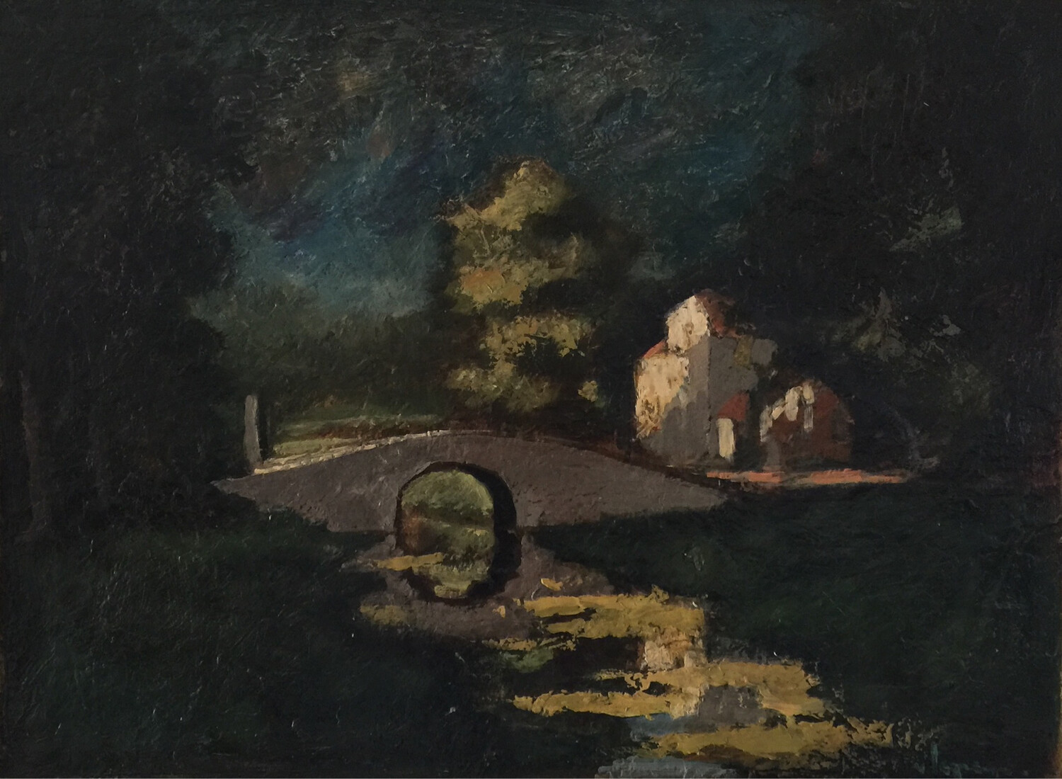 Hans van Ieperen - avondlicht - 1946