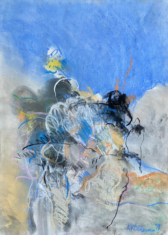 Kees van Bohemen - Abstracte Voorstelling - 1979