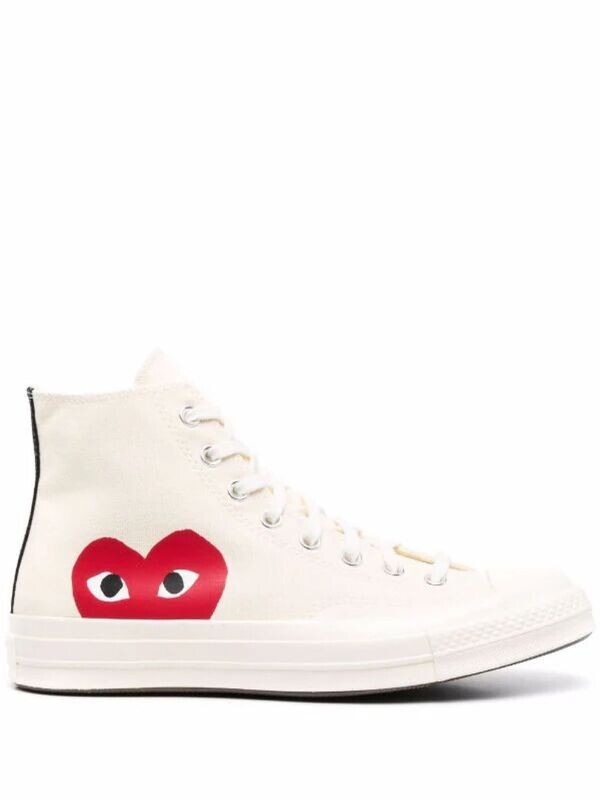 Converse x Comme Des Garçons Play Chuck 70 White, Size: 36