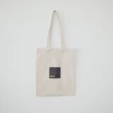 Seven Days A Week Tote Bag Light Beige/Dark Grey
