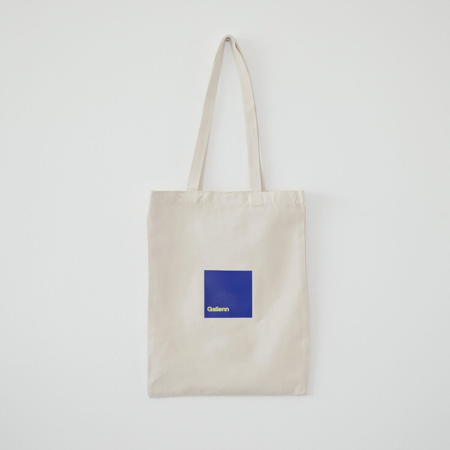 Seven Days A Week Tote Bag Light Beige Royal Blue

