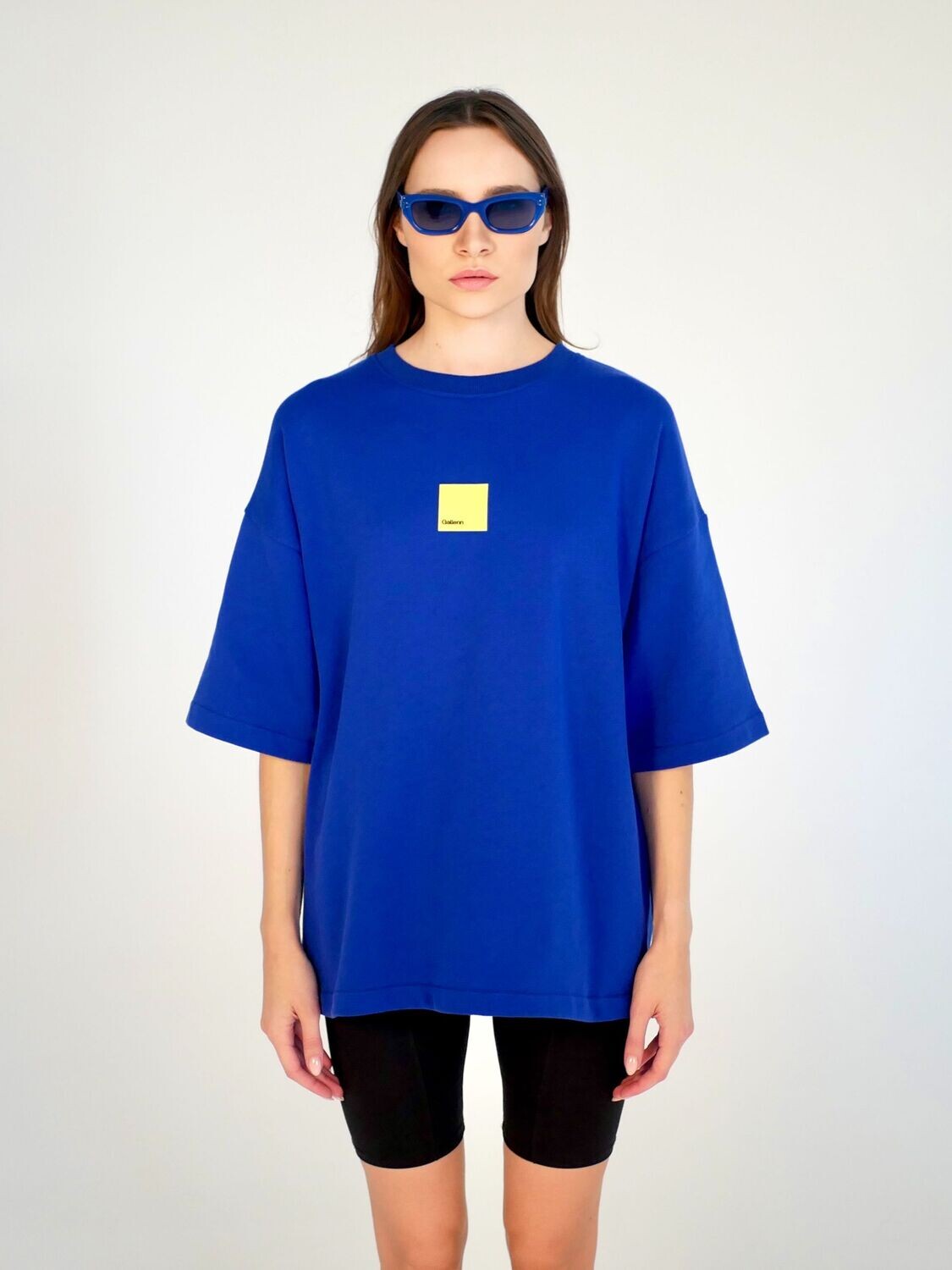 Kofi Lucass T-Shirt Royal Blue Yellow
