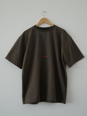 Before The Night T-Shirt Light Olive Green/Orange
