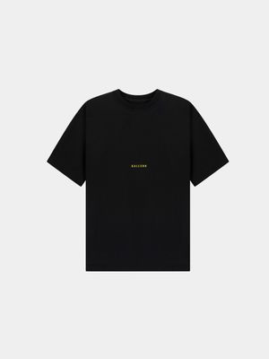 ALIVE T-SHIRT BLACK YELLOW