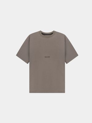 HERITAGE T-SHIRT GOLDEN BEIGE/DARK GREY