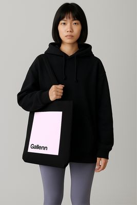 Seven Days A Week Tote Bag black/Soft Flamingo Seven Days A Week Tote Bag black/Soft Flamingo