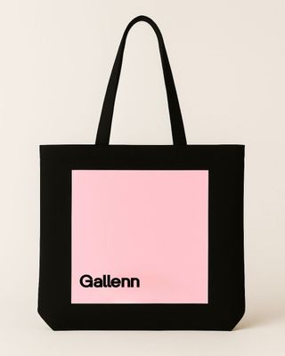 Seven Days A Week Tote Bag black/Soft Flamingo Seven Days A Week Tote Bag black/Soft Flamingo
