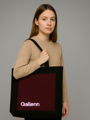 Seven Days A Week Tote Bag Black / Dark Cherry Seven Days A Week Tote Bag Black / Dark Cherry